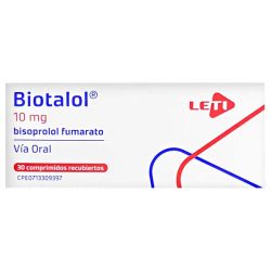 Bisoprolol (Biotalol) 10 Mg x 30 Tab Leti