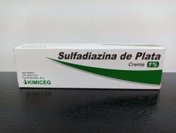 SULFADIAZINA DE PLATA CREMA 1%