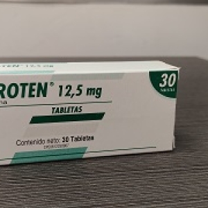 Clortalidona (HIDROTEN) 12,5 Mg X 30 Tab Farma